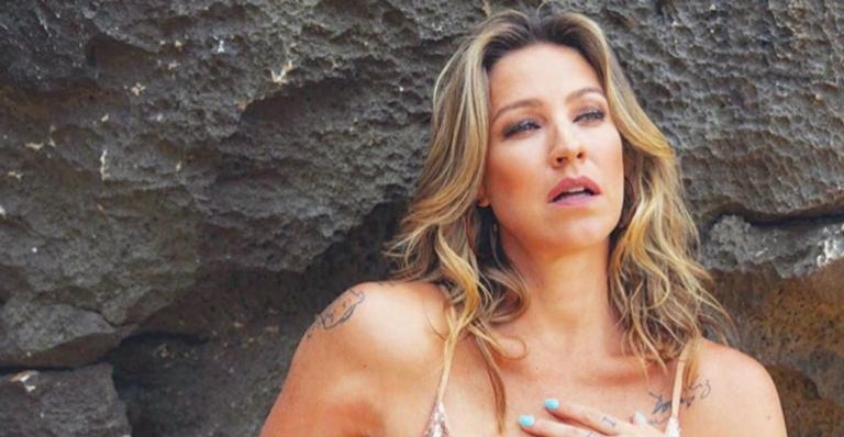 Sem papas na língua, Luana Piovani rebate comentários criticando falta de fotos de seu relacionamento