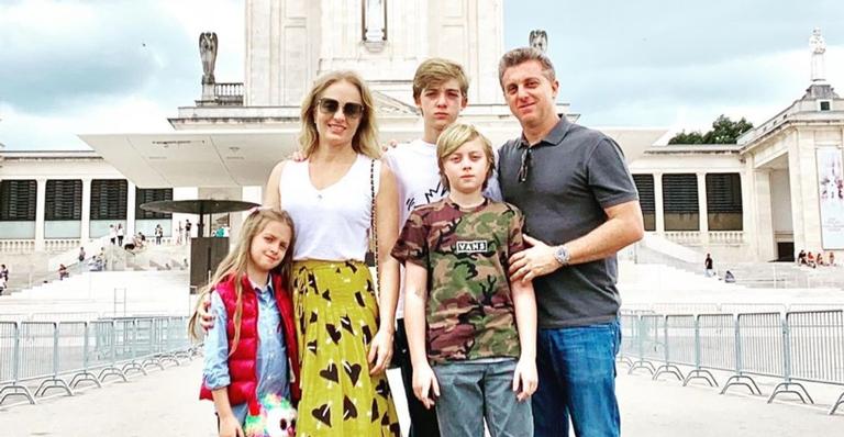 Filho de Angélica e Luciano Huck aparece com a namorada no camarote do ”Rock in Rio”