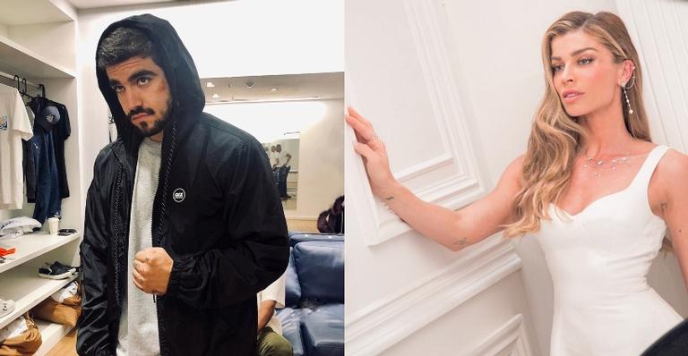 Em clima de romance, Caio Castro e Grazi Massafera curtem shows do ”Rock in Rio”