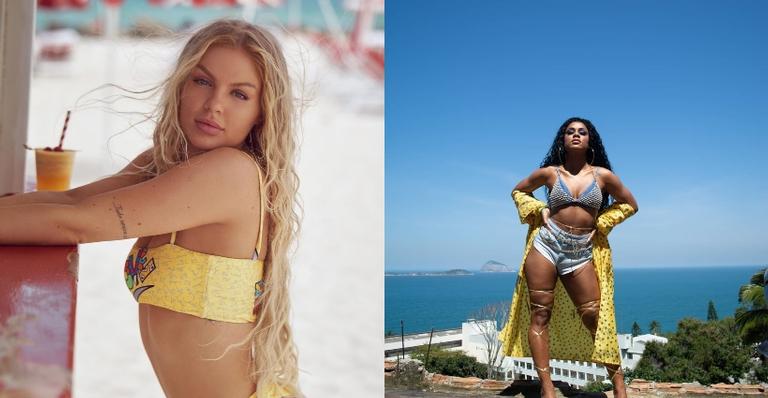 Com pouca roupa, Luísa Sonza e Mc Rebecca levam público ao delírio