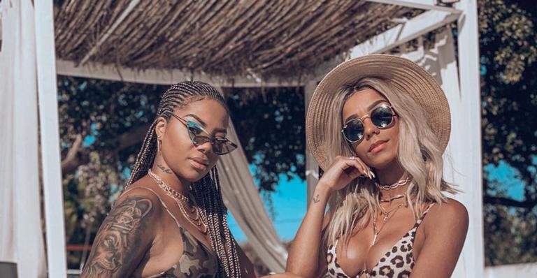 Dia de comemoração! Ludmilla e Brunna Gonçalves completam um ano de namoro