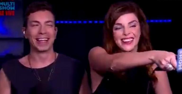 Apresentadora do multishow causa ao debochar de Bolsonaro enquanto multidão o xinga no Rock in Rio