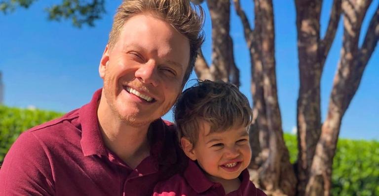 Michel Teló releva emoção ao gravar o filho Teodoro cantando pela primeira vez: ”Meu coração tem um treco”