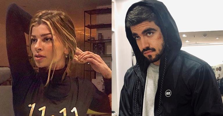 Caio Castro e Grazi Massafera são flagrados aproveitando final de semana juntos em passeio no Rio de Janeiro