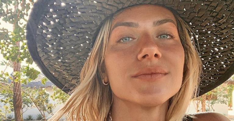Giovanna Ewbank coloca as curvas para jogo e impressiona com vídeo na piscina durante viagem