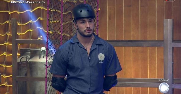‘A Fazenda’: Lucas vence prova do Fazendeiro e público reclama de injustiça: ”Figura dele estava errada”