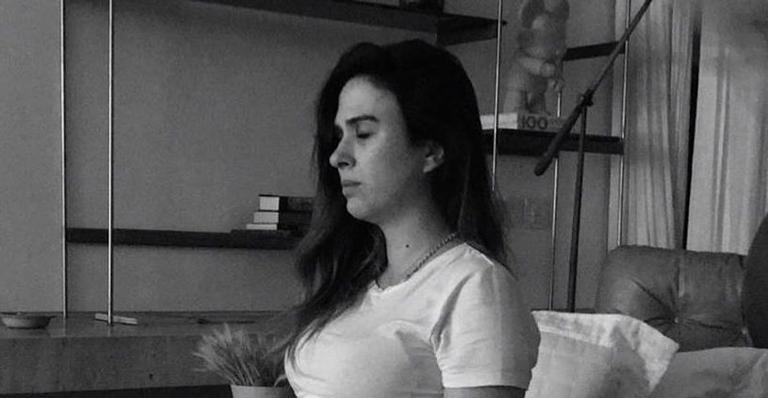 Tata Werneck publica a primeira foto da bebê recém-nascida e surpreende com desabafo