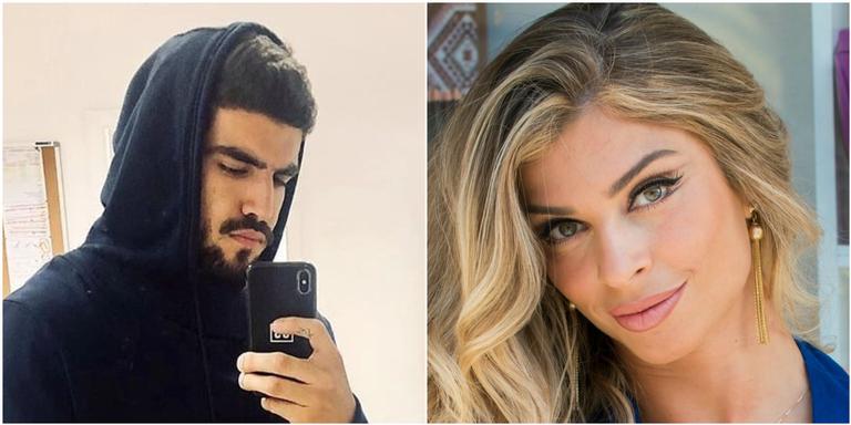 Após negarem relacionamento, Grazi Massafera e Caio Castro são flagrados de mãos dadas em shopping