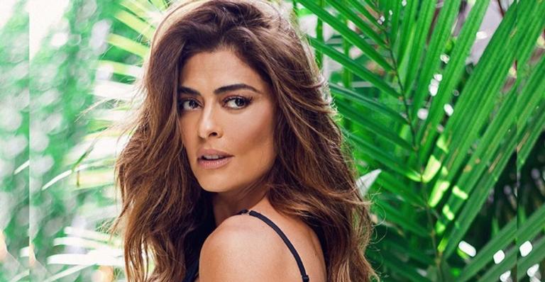 Protagonista de ‘A Dona do Pedaço’, Juliana Paes ostenta curvas impecáveis em cliques ousados