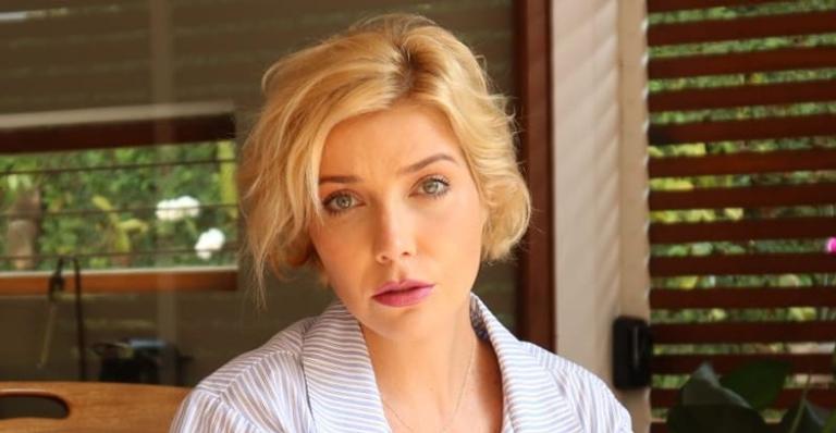 Explosão no fofurômetro! Luiza Possi mostra filho bebê fazendo gracinhas e se derrete: ”Amo você”