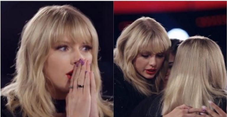 ‘The Voice’: História surpreendente de competidora emociona Taylor Swift e Kelly Clarkson