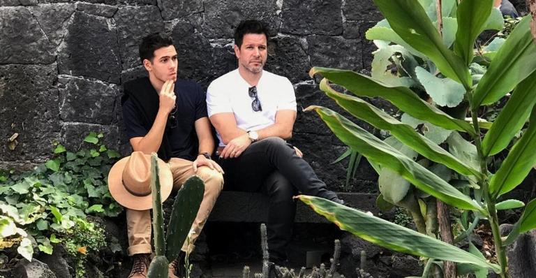 Murilo Benício se derrete pelo filho, que irá estrear na próxima novela das nove: ”Ator de personalidade”
