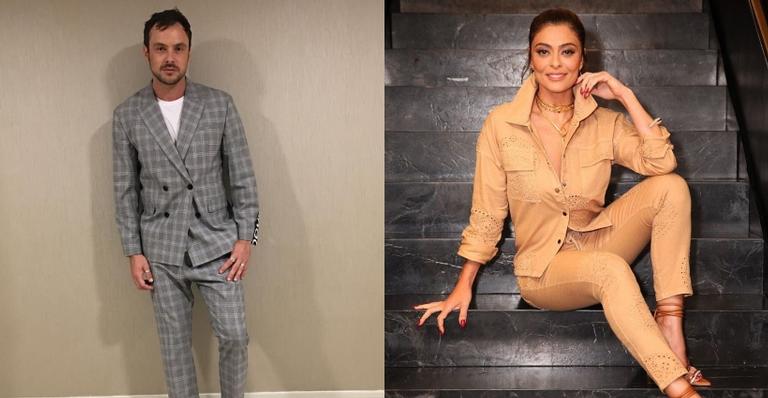 Parceria! Sérgio Guizé abraça Juliana Paes e enaltece a atriz: ”Que mulher maravilhosa”