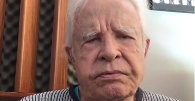 Cid Moreira publica vídeo de Gugu Liberato e reflete: ”O que tem importância mesmo?”