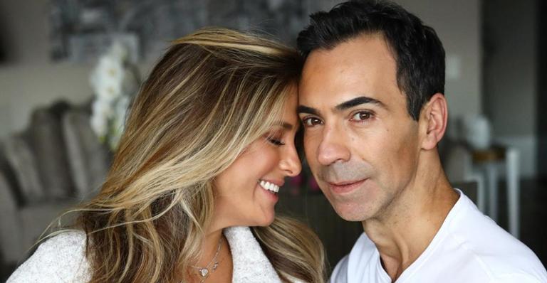 César Tralli comemora 50 anos com homenagem especial de Ticiane Pinheiro