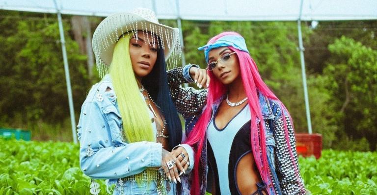 Ludmilla ensina a coreografia de sua nova música, ‘Verdinha’, ao lado da namorada