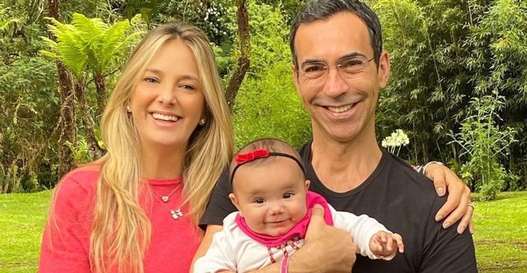 Cesar Tralli celebra dois anos de casado com Ticiane Pinheiro e se derrete: ”Presente da vida”
