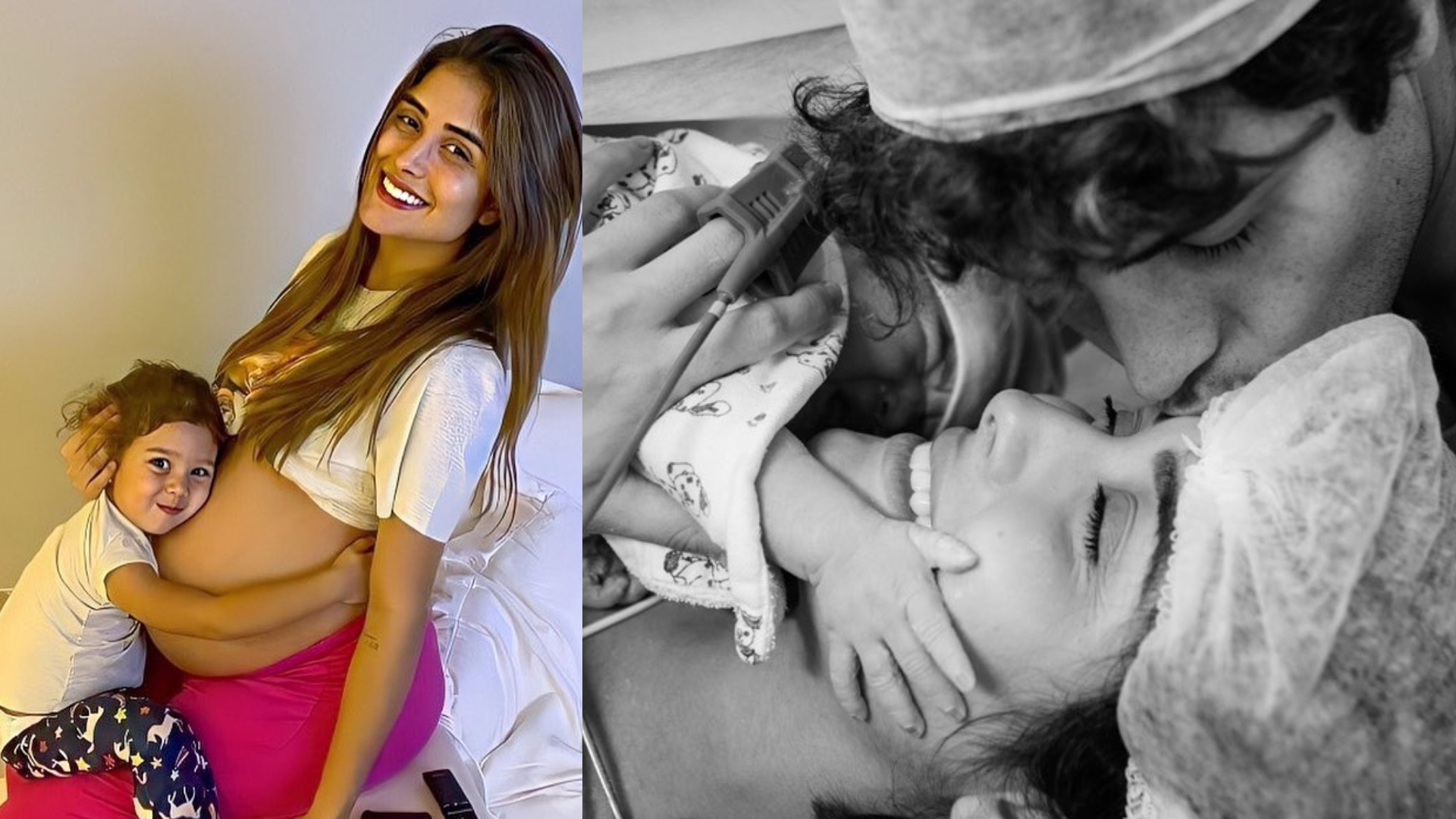 Nasceu! Letícia Almeida dá à luz a segunda filha, Maria Teresa