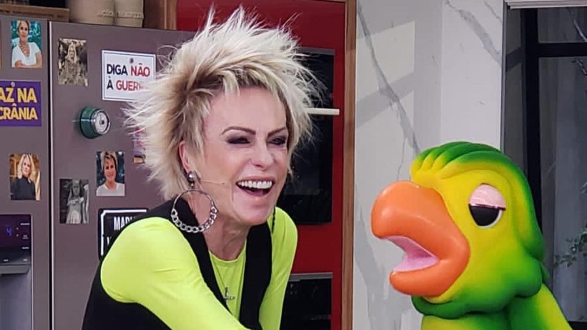 Ana Maria Braga fala sobre boatos de briga com Louro Mané