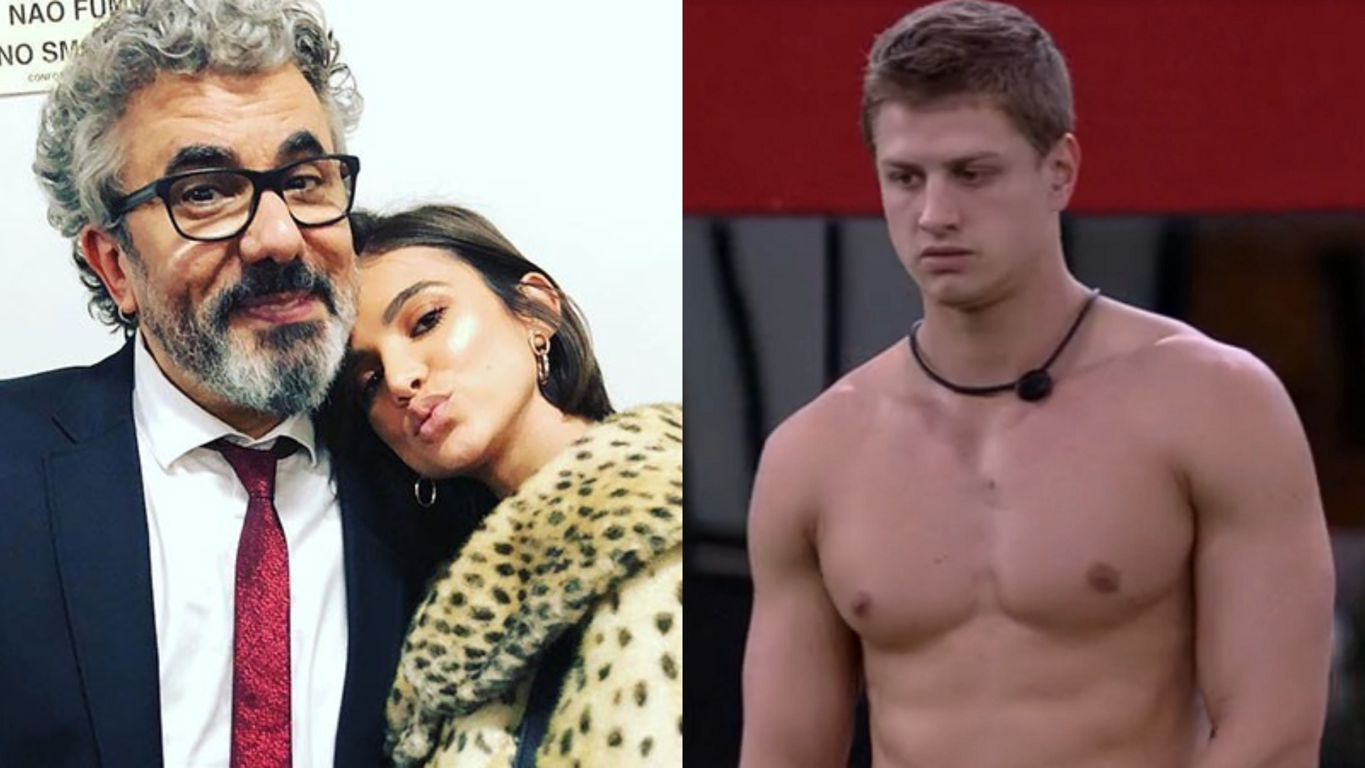 BBB20: Climão! Lucas Gallina e pai de Manu Gavassi trocam farpas por causa da sister
