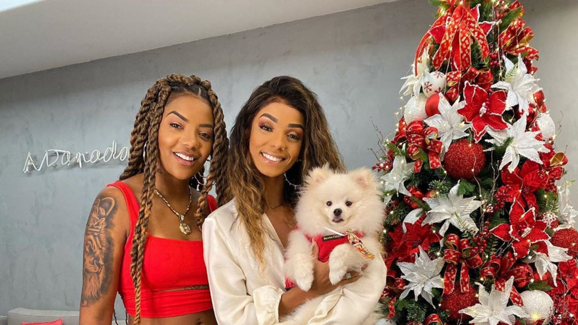 É festa! Ludmilla curte aniversário badalado da esposa, Brunna Gonçalves; Veja fotos