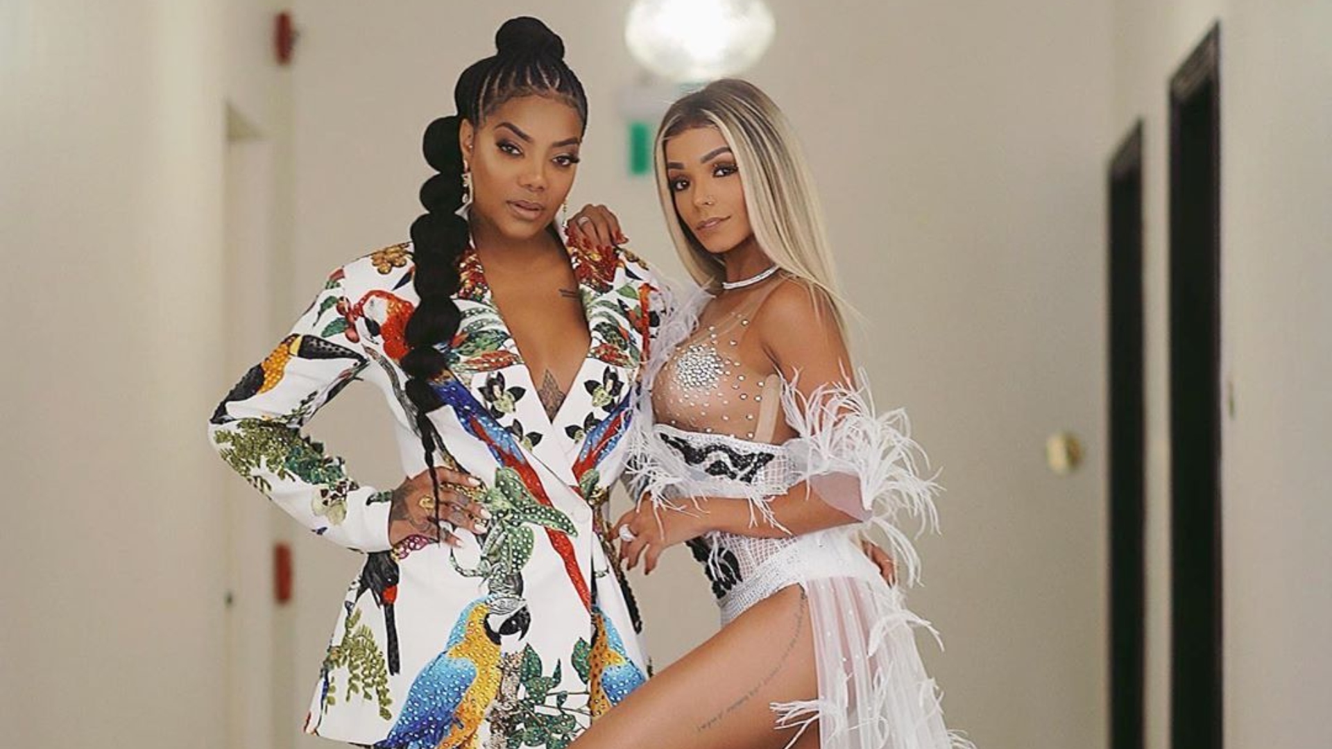 Ludmilla conta como foi paquera com sua esposa Brunna Gonçalves