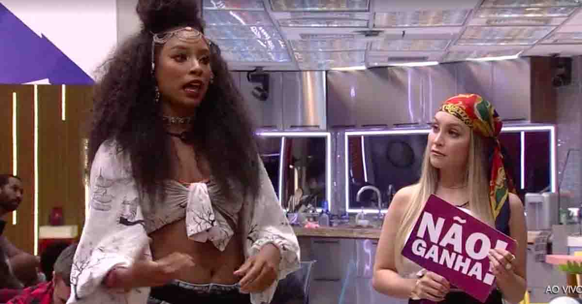 BBB21: Carla Diaz relembra treta com Lumena: “Se eu reagisse na mesma intensidade, não ia dar certo”