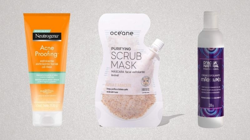 Esfoliação completa: 6 produtos para a sua rotina de cuidados com a pele
