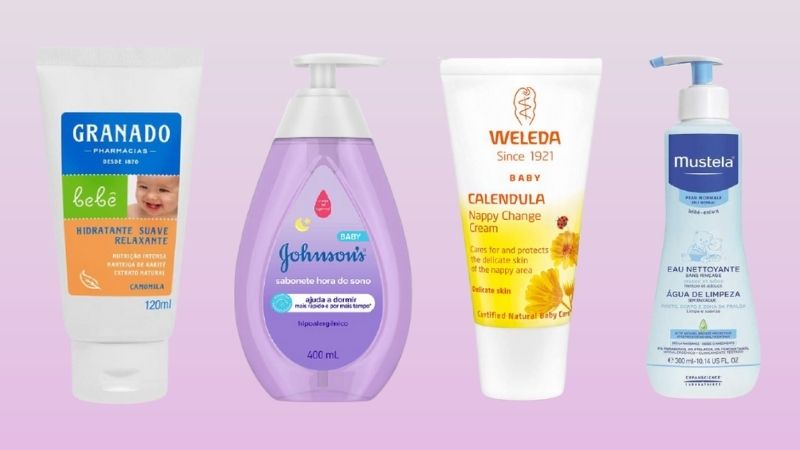 7 produtos essenciais na rotina de cuidados com o bebê