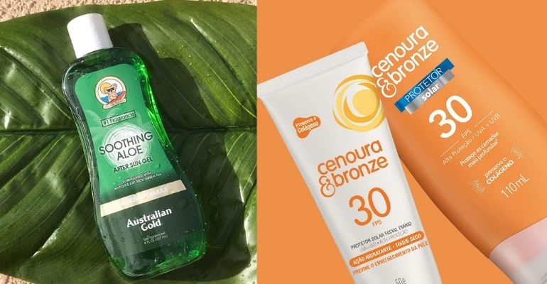 Protetor solar, creme hidratante, protetor térmico e muito mais: 13 itens essenciais para ter no verão