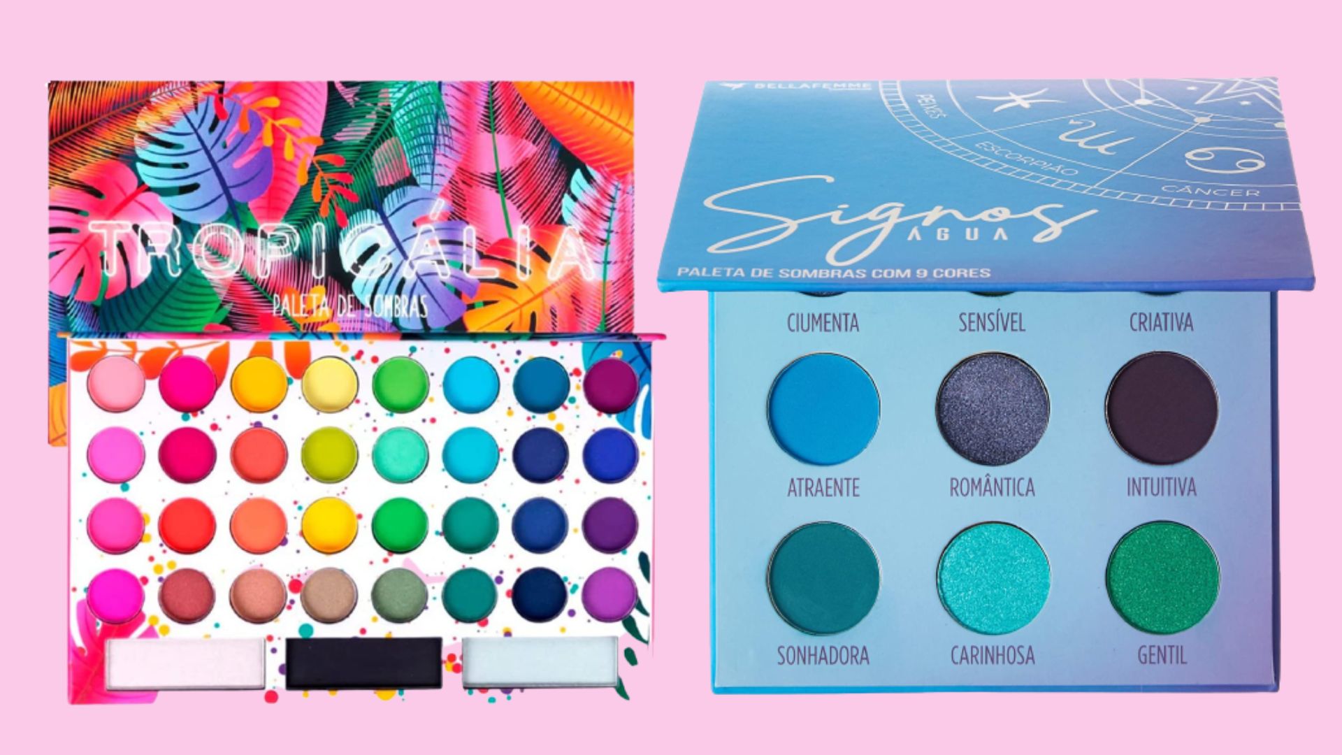 Paleta de sombras: 10 opções coloridas para produzir makes divertidas