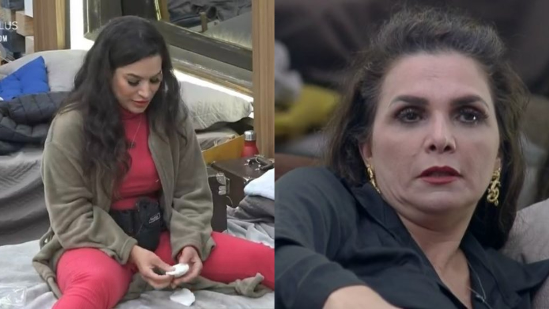 A Fazenda 12: Raissa quebra porta do banheiro após Luiza Ambiel usar seu transtorno contra ela