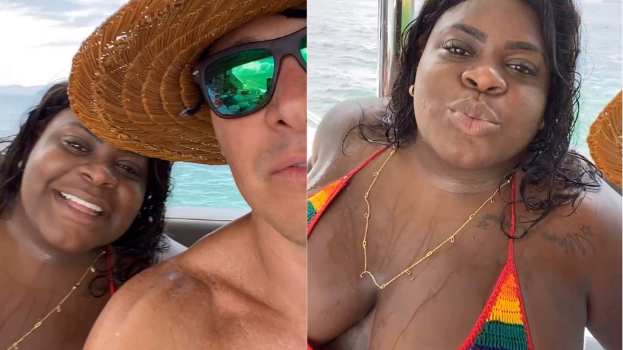Rodrigo Faro passeia de barco com Jojo Todynho e ajuda a cantora realizar sonho
