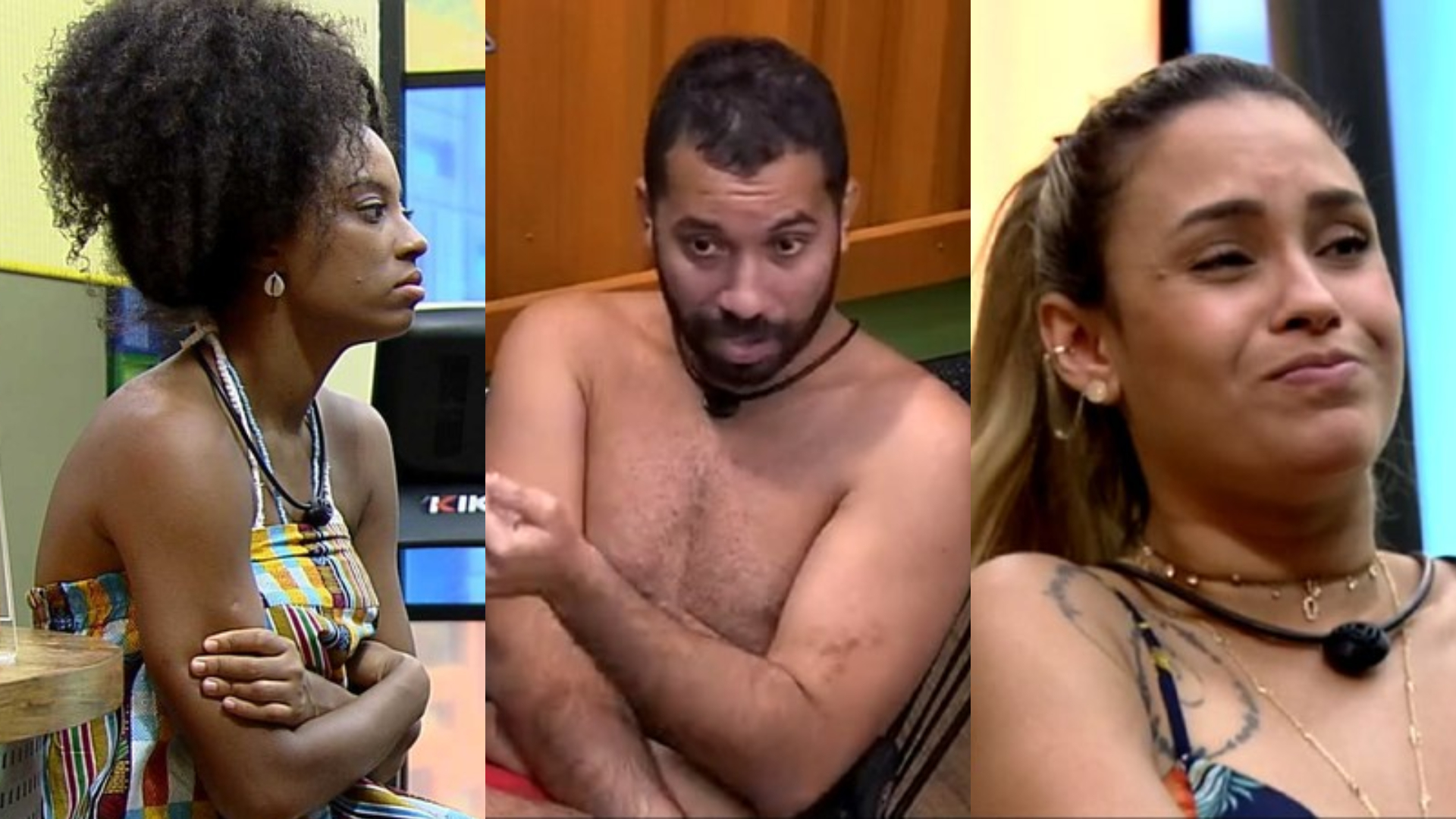 BBB21: Sarah, Lumena e Gilberto analisam Paredão e sister pede: “O Brasil não pode tirar a Lumena e o Arthur agora não”