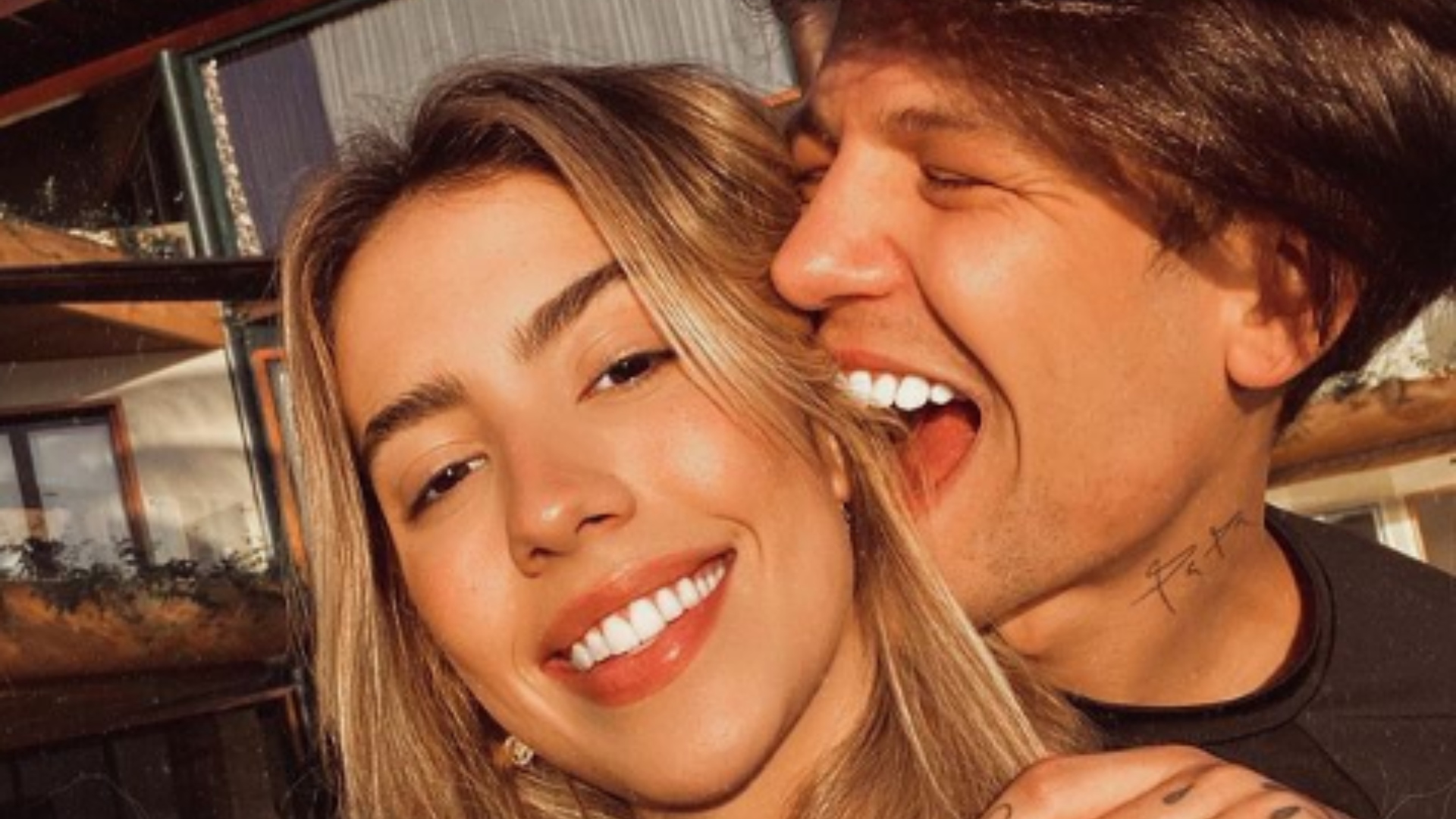 Gabi Brandt se surpreende com notícia falsa de prisão de Saulo Poncio: “Fake News”