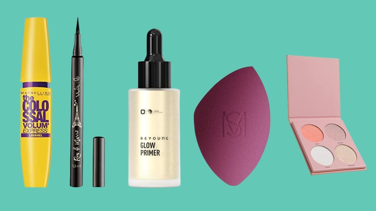 Base, delineador, máscara de cílios e mais: confira 6 produtos de maquiagem em oferta
