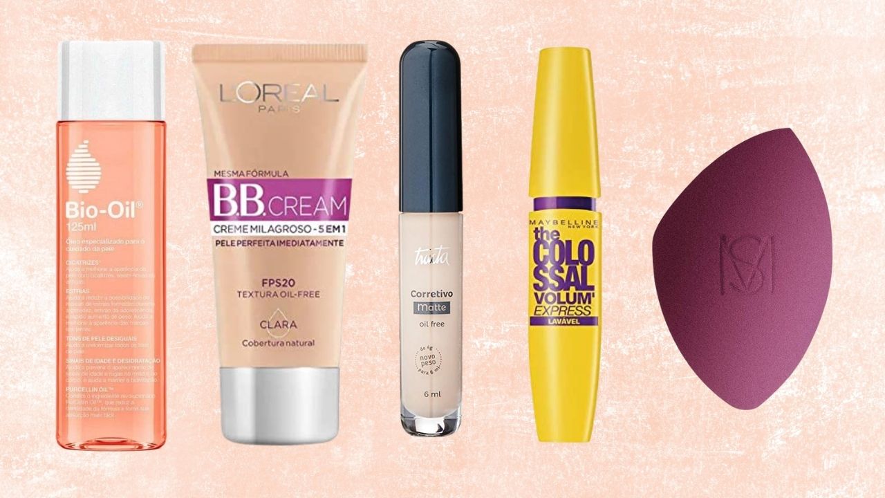 Produtos de beleza: 7 itens em oferta que vão ganhar um espaço especial na sua necessaire