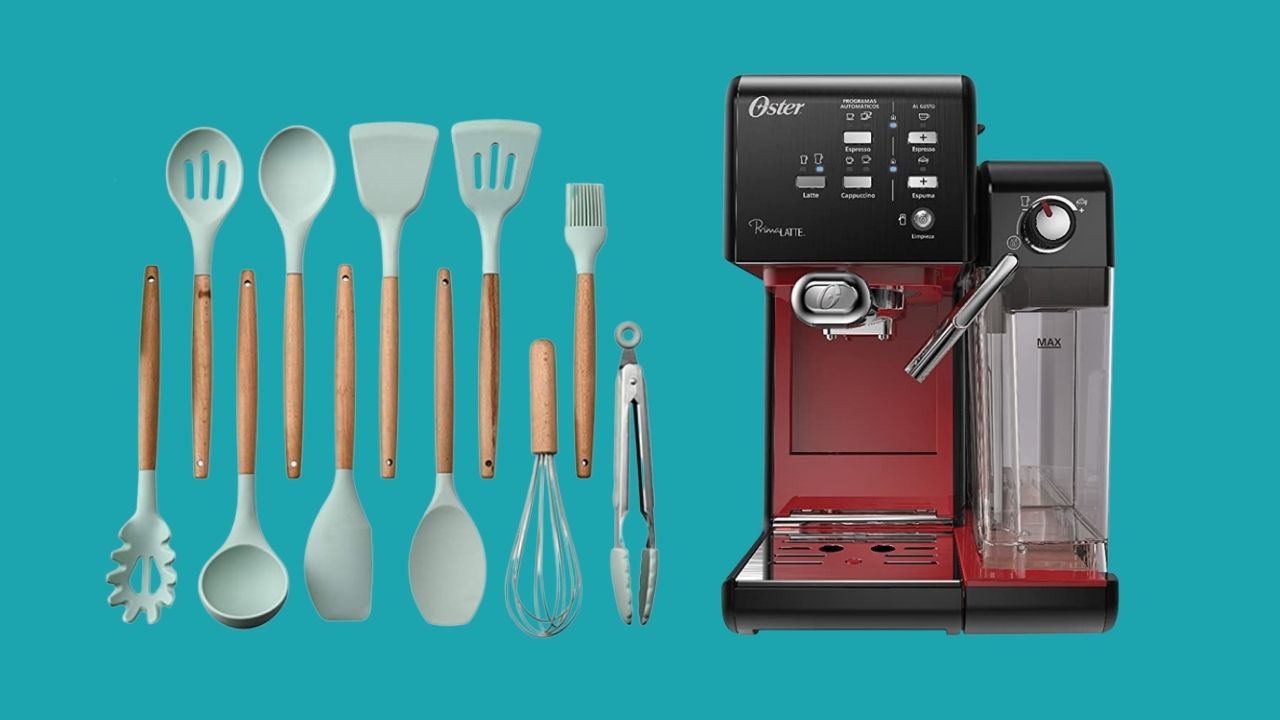 Eletroportáteis, utensílios, e mais: 15 itens para renovar a cozinha gastando pouco