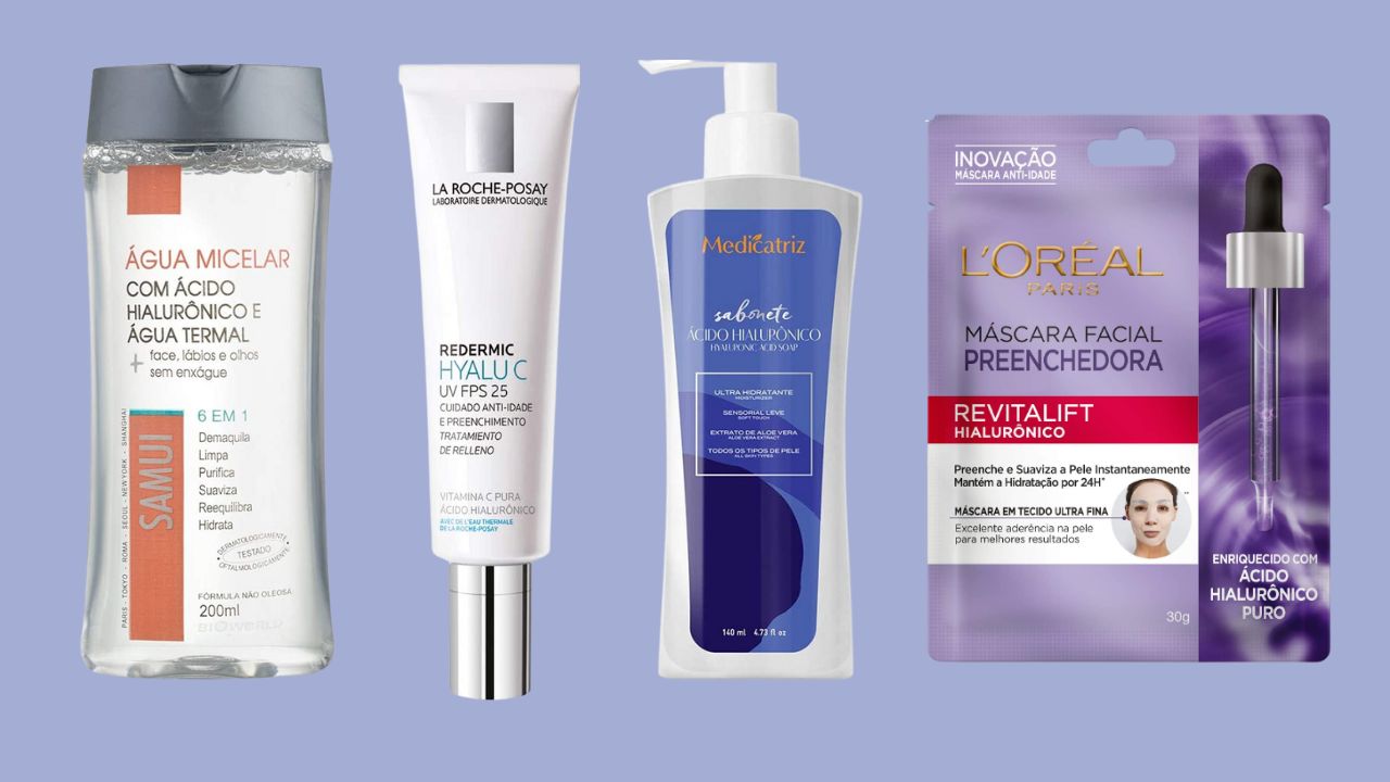 Ácido Hialurônico: 6 produtos para incluir na rotina de beleza