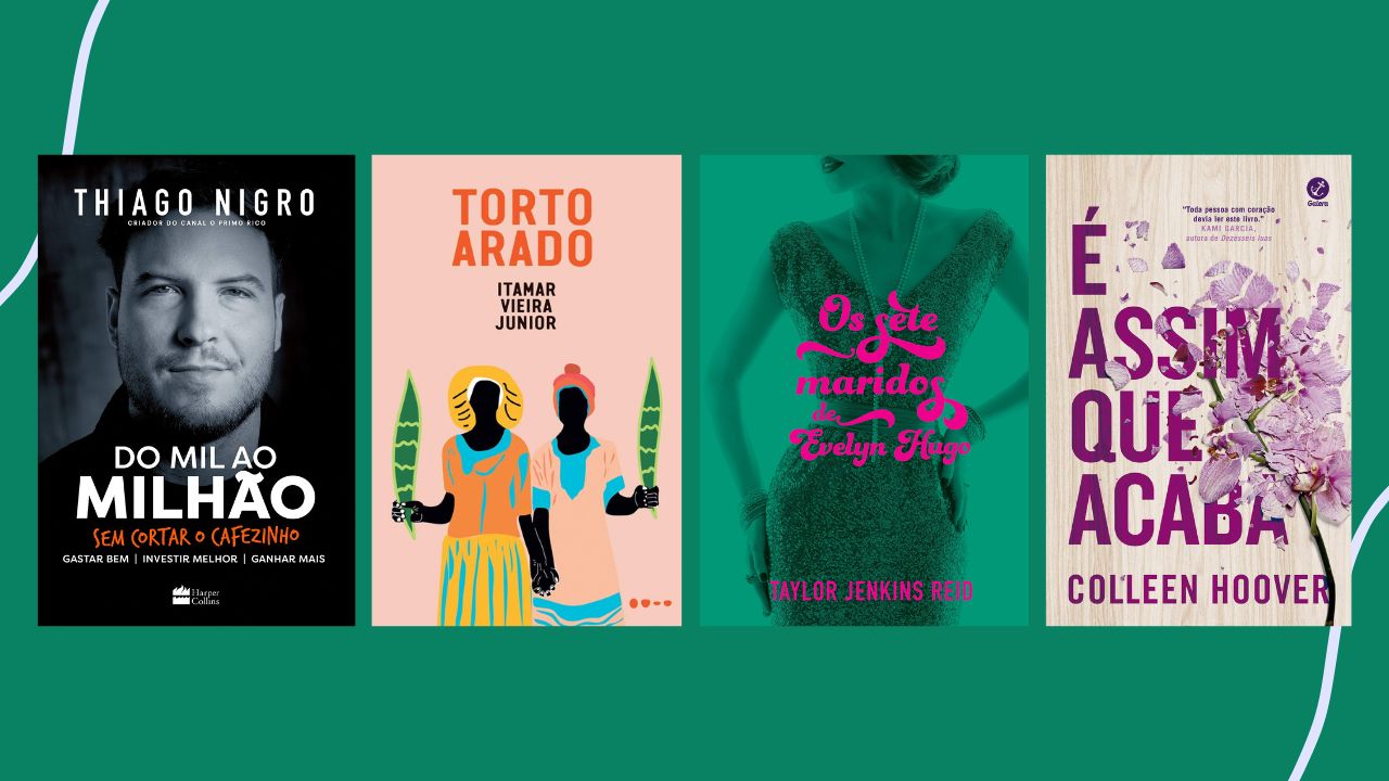 Mais vendidos: 10 livros incríveis que vão conquistar os ávidos leitores