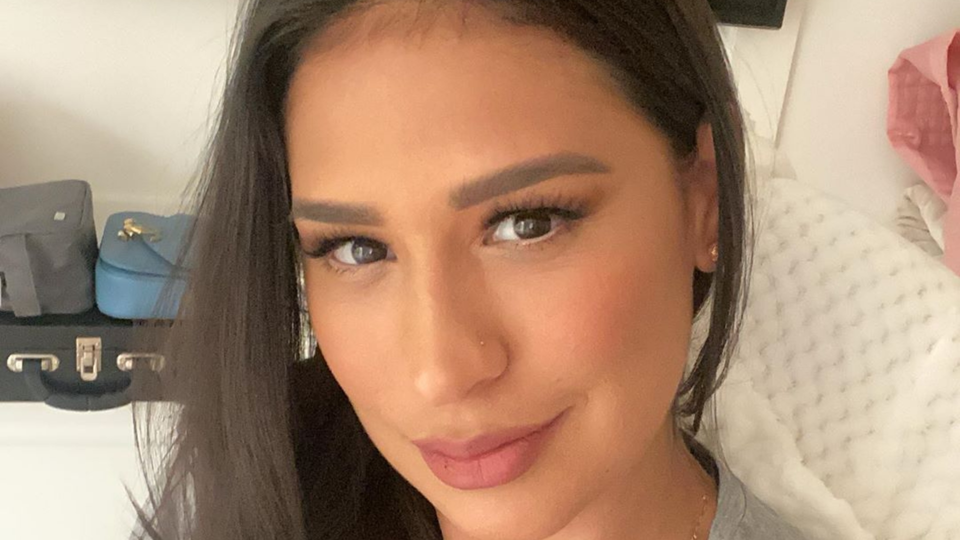 No finalzinho da gravidez de Zaya, Simone conta que já teve Covid e comenta data de parto