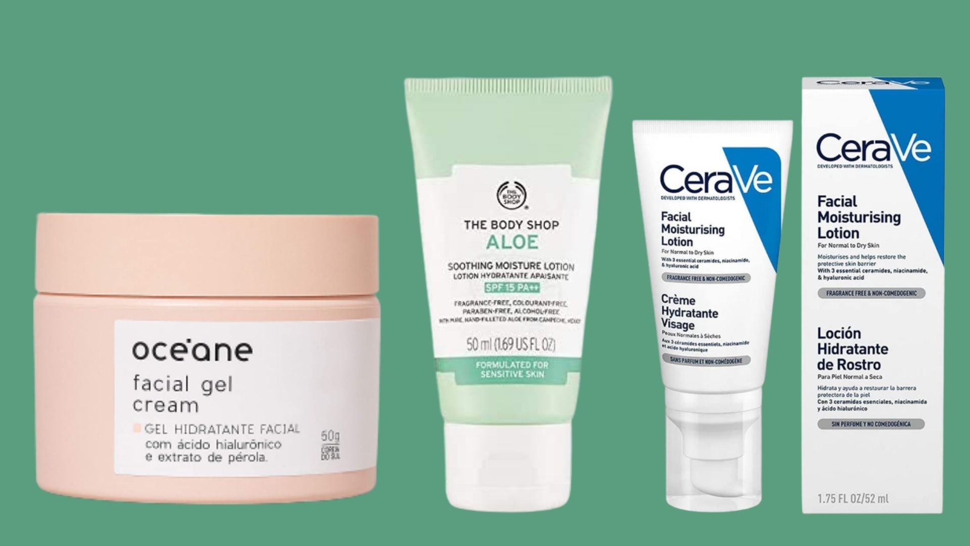 Skincare: 5 hidratantes faciais que você precisa conhecer