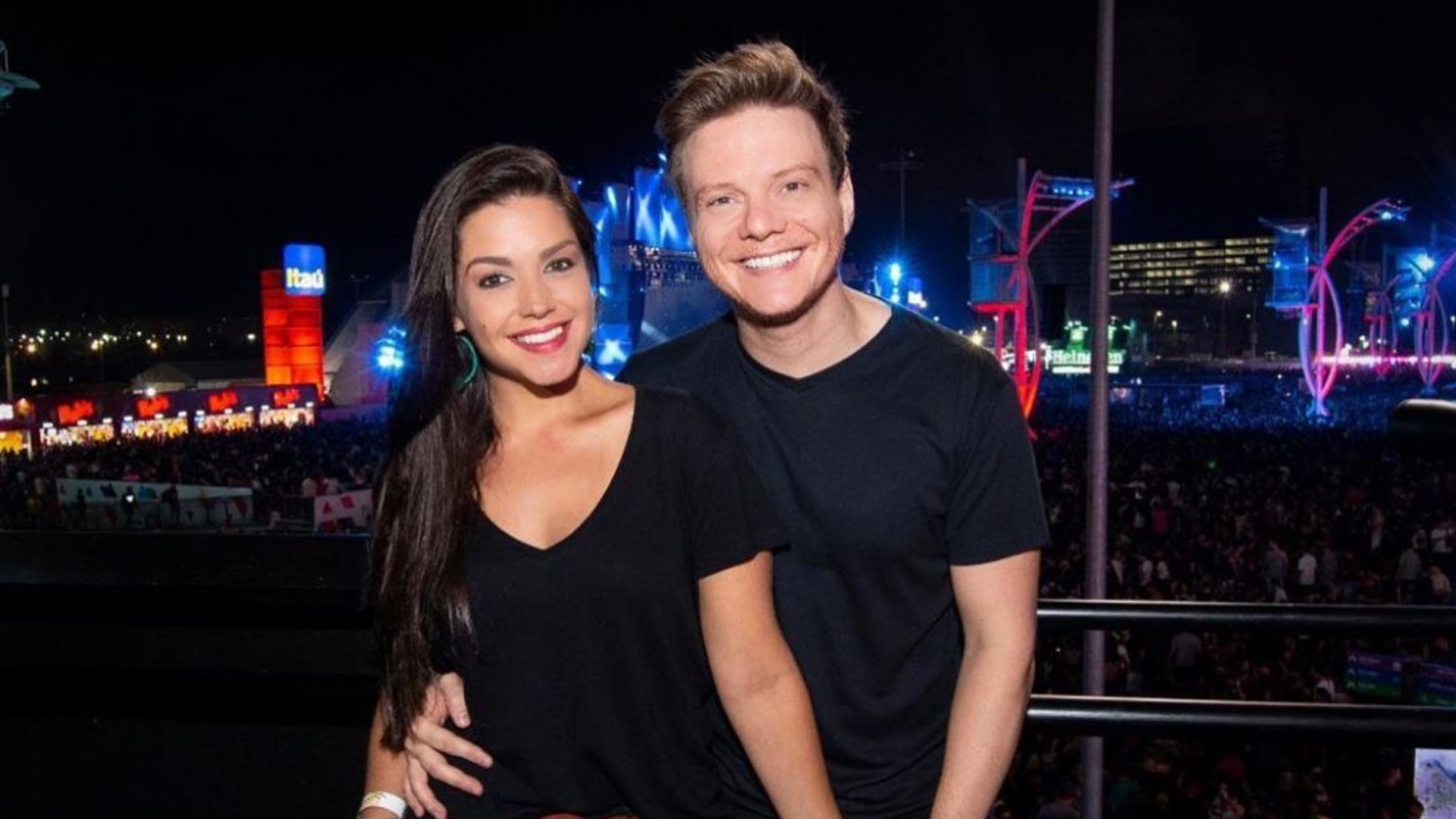 Thais Fersoza participa da gravação do novo EP do marido, Michel Teló, e declara: “Vocês vão amar!”