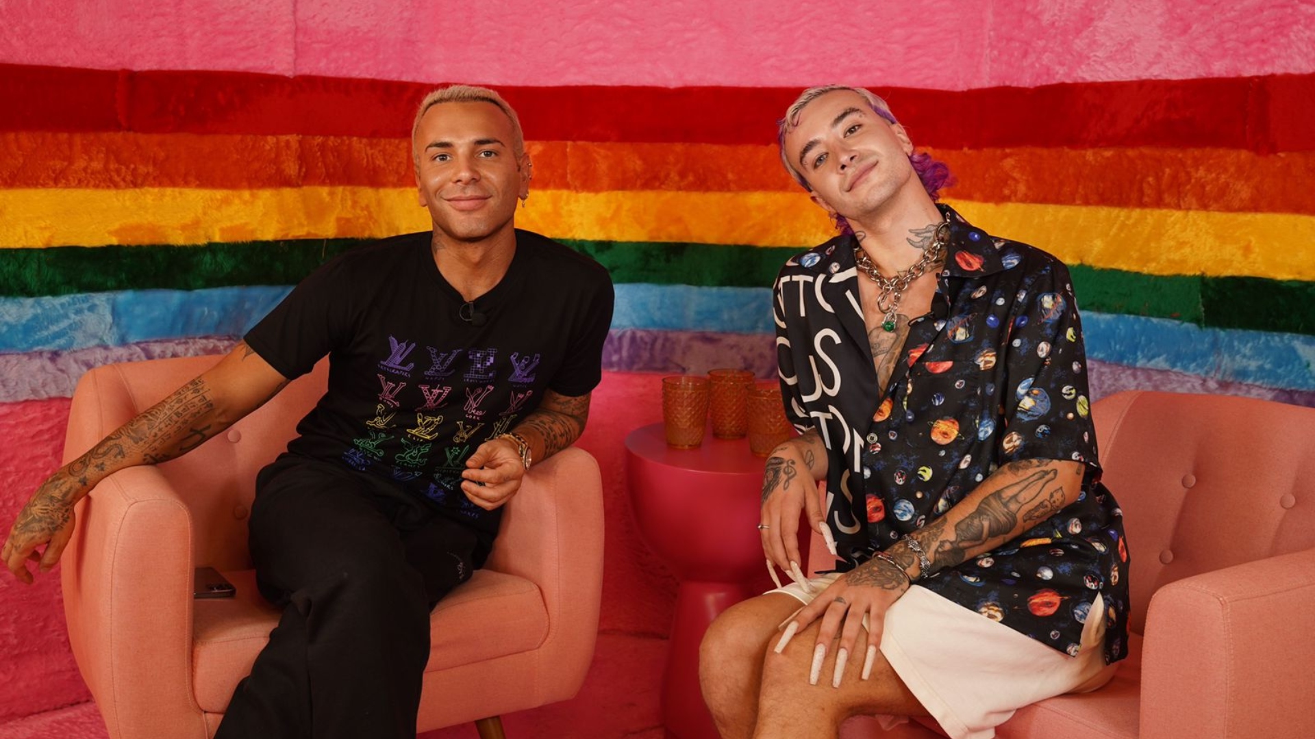 Matheus Mazzafera estreia quadro LGBTQIA+ e recebe Chameleo em seu primeiro dia